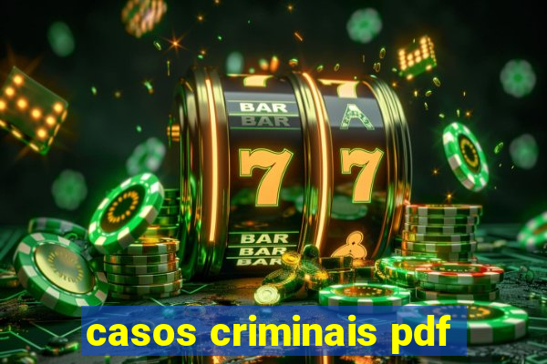 casos criminais pdf